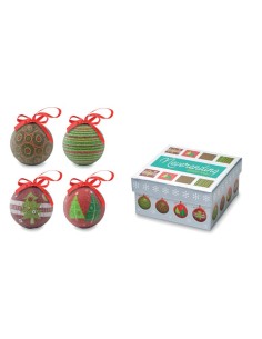 Set de bolas navideñas...