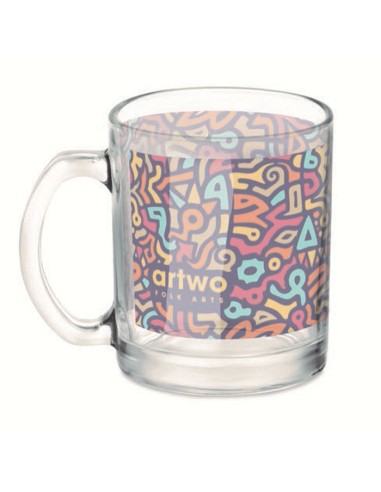 Tazze da caffè in vetro lucido da 300 ml