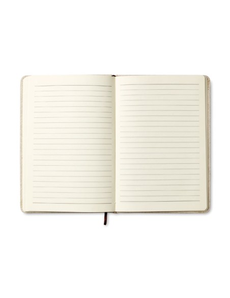 Libretas A6 con tapa de canvas