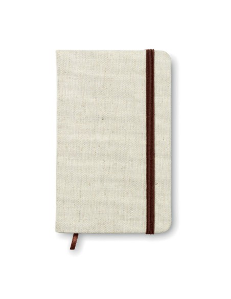 Libretas A6 con tapa de canvas