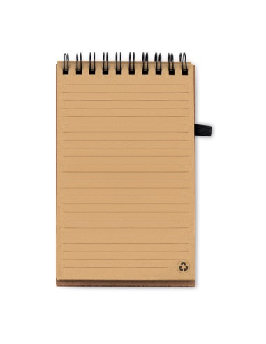 Quaderni A6 con copertina in sughero e biro