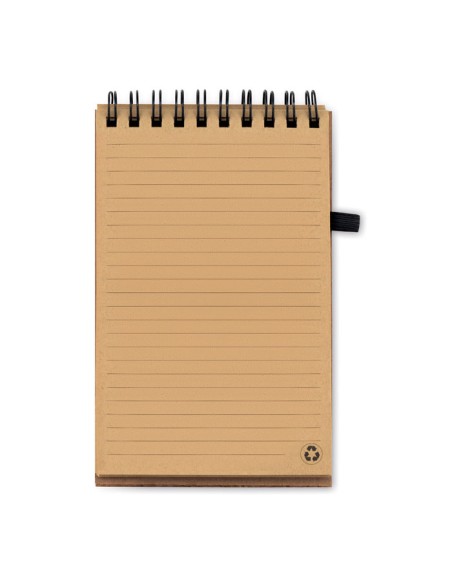 Quaderni A6 con copertina in sughero e biro