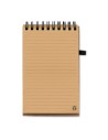 Quaderni A6 con copertina in sughero e biro