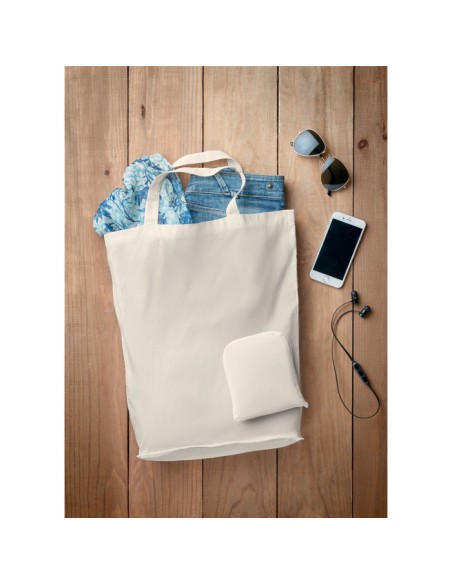 Bolsas de algodón plegables 100g