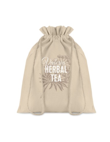 Bolsas de algodón medianas 105g con cuerdas