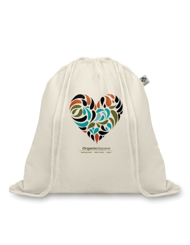 Mochila de algodón 105 con cuerdas
