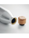 Borracce in alluminio con tappo in bambù 550 ml