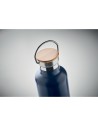 Borracce in acciaio inox con tappo e manico in bambù 1 L