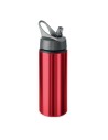 Borracce in alluminio con cannuccia pieghevole 600 ml