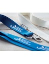 Lanyards RPET con chiusura di sicurezza e moschettone
