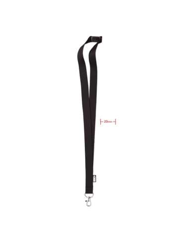 Lanyards RPET con chiusura di sicurezza e...