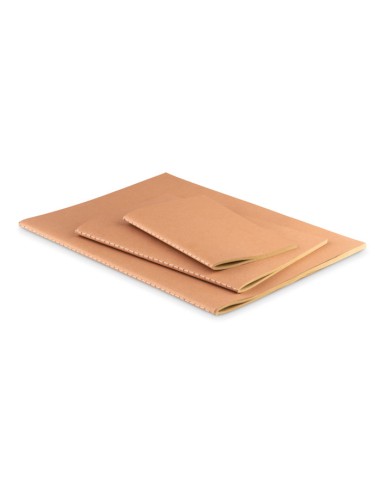 Libretas de cartón y papel reciclado A5