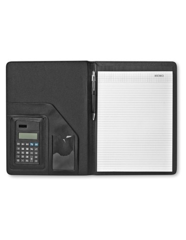 Portafolios tamaño A4 con calculadora