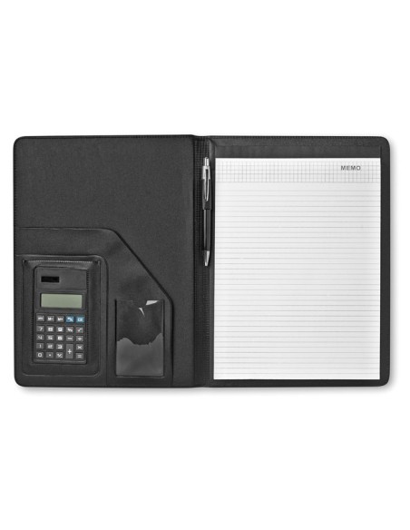 Portafolios tamaño A4 con calculadora