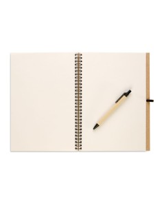 Cuadernos con papel...