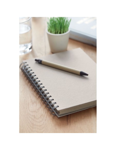 Cuadernos A5 con tapa de cartón