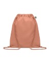 Mochilas de cuerdas de algodón orgánico en múltiples colores