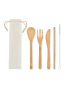 Set di posate in bambù