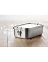 Porta pranzo in acciaio inox da 750 ml con fibbie