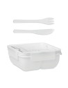 Porta pranzo con set di posate 600 ml