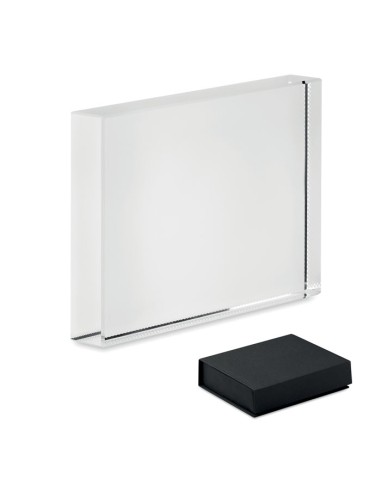 Trofei rettangolari in vetro