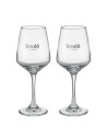 Set di due bicchieri da vino