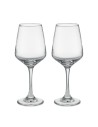 Set di due bicchieri da vino