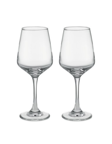 Set di due bicchieri da vino