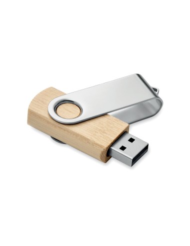 Chiavette USB con custodia in bambù e copertura...