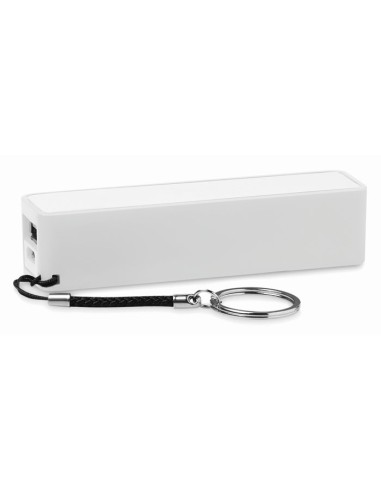 Power bank con portachiavi da 2200 mAh