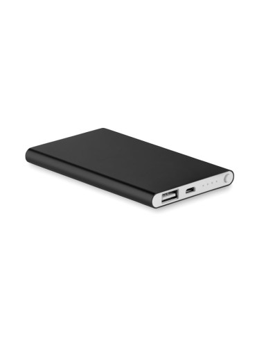 Power bank in alluminio da 4000 mAh