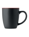 Tazze in ceramica nera con interno colorato da 290 ml