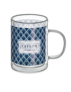 Tazze in vetro a doppia...