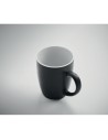 Tazze in ceramica nera con interno colorato da 290 ml
