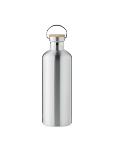 Borracce in acciaio inox con tappo in bambù...