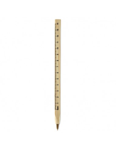 Penne di legno con righello