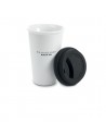 Bicchieri in ceramica con coperchio in silicone da 275 ml