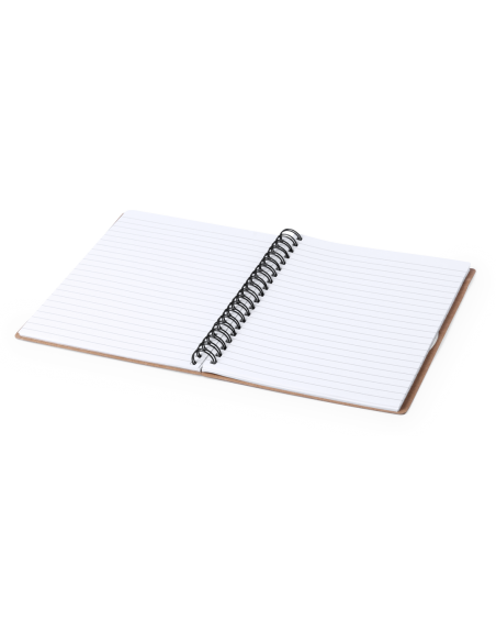 Cuadernos con portada troquelada y notas adhesivas A5