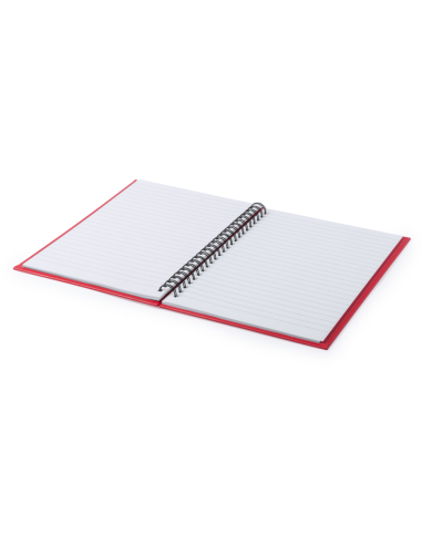 Libretas con tapa dura y anillas metálicas