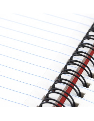 Libretas con tapa dura y anillas metálicas