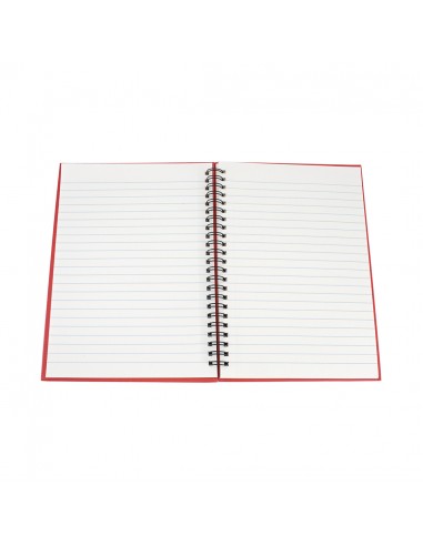 Libretas con tapa dura y anillas metálicas