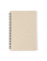 Cuadernos con tapa en caña de trigo