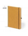 Libretas con tapa fabricada en cuero reciclado