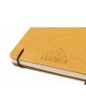 Libretas con tapa fabricada en cuero reciclado