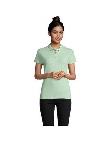 Polo da donna in cotone biologico