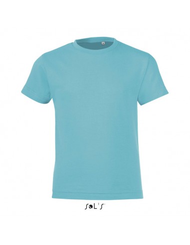 Magliette per bambini in cotone semipettinato