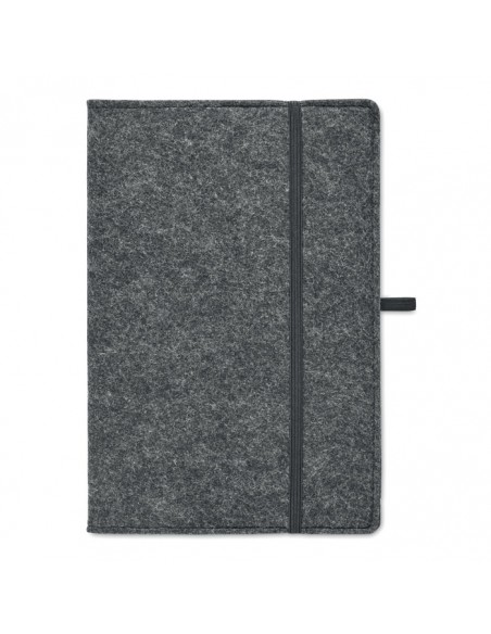 Libretas A5 con tapa de fieltro RPET
