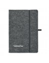 Libretas A5 con tapa de fieltro RPET