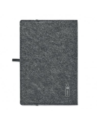 Libretas A5 con tapa de fieltro RPET