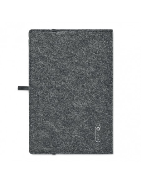 Libretas A5 con tapa de fieltro RPET